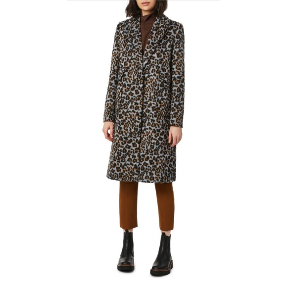 Bernardo Animal Print Coat - Picture 2 of 9